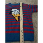 Forever 21 Disney X Retro Style Striped Donald Duck Sweater Size Medium Photo 6