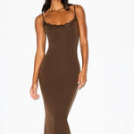 SKIMS  Fits Everybody Lace long Slip Dress Photo 0