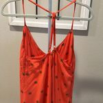 Arizona Jeans  orange sundress with daisy adjustable straps cross in back Photo 2