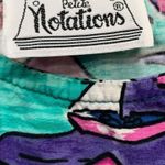 Vintage Petite Notations Tank Top Purple Pink Tropical Beach Palm Print Green Size undefined Photo 5