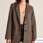 Abercrombie & Fitch Wool Blend Blazer Coat Photo 3