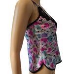 Maidenform Chantilly Vintage 70s Boho Romantic Floral Lace Lingerie Mini Top Photo 1