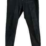 Banana Republic  Mid Rise Black Coated Denim Jeans Skinny Fit Women’s Size 29/8R‎ Photo 0