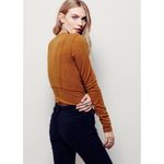 Free People Free People Lucky Lace Top Women Small Brown Western Granolagirl Bohemian Rodeo Photo 6