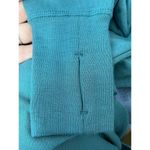 Athleta Cardigan Small Borealis Green Pranayam Wrap Soft Stretch Knit Office Photo 5