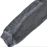 Anthropologie Tina + Jo grey mixed media long sleeve top medium Photo 28