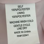 Amanda Uprichard Fame Mini Shift Dress Short Puff Sleeve Keyhole Neck Pink M Photo 10