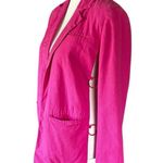 Eudon Choi Collective Oversized Pink Linen Open Blazer w/ Side Cutouts | EUC | 0 Photo 1