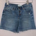 Mudd flx stretch stitched cut off jean shorts Photo 1