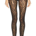 Wolford Wilderness in Black Medium New Womens Nylons Pantyhose Photo 0