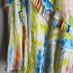 Tanya Taylor Teresa Silk Tie Dye Skirt Photo 5