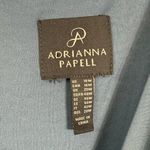 Adrianna Papell NWT Jersey Faux-Wrap Maxi Gown Women's 16W Blue Formal Ruffle Photo 9