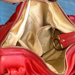 Salvatore Ferragamo  Red Leather Shoulder Bag Photo 15