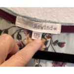 Rewind  XXL‎ Sheer Sage Green Floral Kimono Cardigan Crochet Trim Boho Beach NEW Photo 5