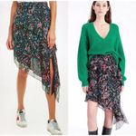 IRO  Blink Asymmetrical Skirt In Black Photo 1