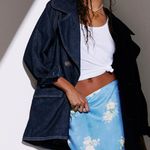 Free People Denim Car Coat Photo 2