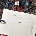 Johnny Was NWT BIYA Sheer Printed Mesh Shift Embroidered Dress w/ Slip M Photo 1