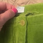 Marina Rinaldi size 17 (US 10) green corduroy pants but flare cute euc Photo 3