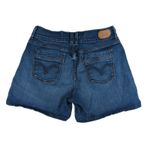 Levi's  5" Denim‎ Shorts Stretch Women's Size 4 Y2K Photo 1