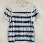 Charter Club Women Tops Petite Cotton Eyelet-Trim Puff-Sleeve Top Size PLNWT Photo 1