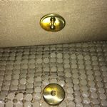 None Evening Wear Tan Metal Chainmail Convertible Clutch/Shoulder Bag NWT Photo 11