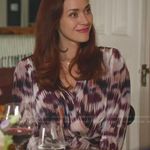 Reiss ππ Orla Mini Dress ~ Ikat Print US 8 Photo 7