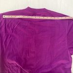 Vintage 80s 90s Greenpeace single stitch embroidered rainbow dove purple… Purple Size L Photo 12