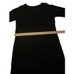 NWT Lulus Long Sleeve Knee Length Knit Sweater Dress Black Size XS Photo 3