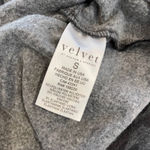 Velvet by Graham & Spencer Camo Print Long Sleeve Fleece Dress Women's Small Gray Photo 7