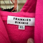 frankie's bikinis Frankie’s Bikinis Aiden Sweatshirt Rosewood Pink Size‎ XL Photo 2