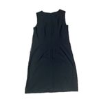 Karl Lagerfeld  Black Dress Cardigan Floral Embroidery 2 Piece Sleeveless Size 6 Photo 6