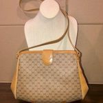 Gucci Vintage Micro GG 1970’s Clamshell Hinged Shoulder Bag COA DUSTBAG RARE Photo 4