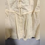 Old Navy  Cream Blouse with Textured Design Photo 4