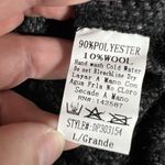 Depri Womens Tweed Blazer Jacket Open Front Long Sleeve Tailored Gray Black Larg Photo 8