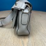 Furla Jo Gray Pebbled Leather Crossbody Micro Mini Bag Photo 4