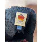 Farm Rio  Smocked Flounce Mini Skirt Blue Floral Large L‎ Photo 8