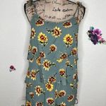 Military Hippie Sunflower Tank Top Short Set Photo 0