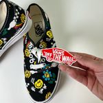 Vans Authentic Better Day Smiley Black & White Skate Shoes 8.5 Photo 3