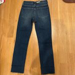 Gap  Jeans High Rise Cigarette Dark Wash NWT Size 26 Petite Photo 3