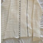 Coldwater Creek Sz Med Women Asymmetric Zip Cardigan Sweater Photo 5