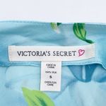 Victoria's Secret Vintage 90s Silk Blue Tropical Floral Slip Dress Size Small Photo 4