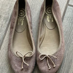 Chic Taupe Suede Ballet Flats Tan Size 5 Photo 0