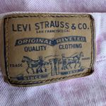 Levi's Levi’s vintage Pastel Pink Denim Skirt Sz 11. D10 Photo 5