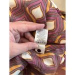 NWT cupcakes and cashmere maroon printed faux wrap blouse size Small Photo 3