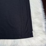 Abercrombie & Fitch Abercrombie Black Rib Midi Pencil Skirt Photo 2