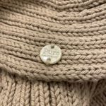 Pure Handknit Tan Knit Cotton Cardigan Sweater Vest Womens Small / Medium Brown Size undefined Photo 9