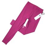 Alo Yoga NWT Ribbed High-Waist 7/8 Blissful Legging in Raspberry Sorbet S Photo 0