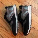 Caslon Leather Suede Breathable Athletic Whimsygoth Metallic Chrome Photo 2