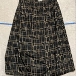 Leslie Fay  Womens Size 18 Geometric Print Light Weight Midi‎ Skirt Photo 0