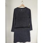 Balance Collection  Knit Drawstring Dress Womens Size‎ S Long Sleeve Gray Photo 1